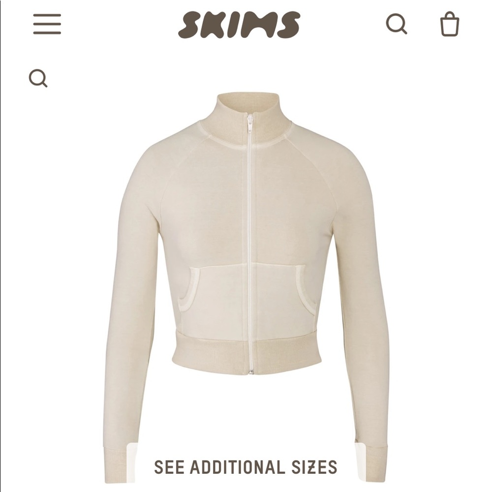 SKIMS ZIP-UP